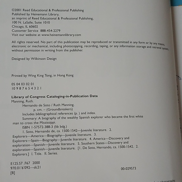 World Explorers Groundbreakers Henry Hudson Ponce de Leon Homeschool Classroom - Picture 6 of 11